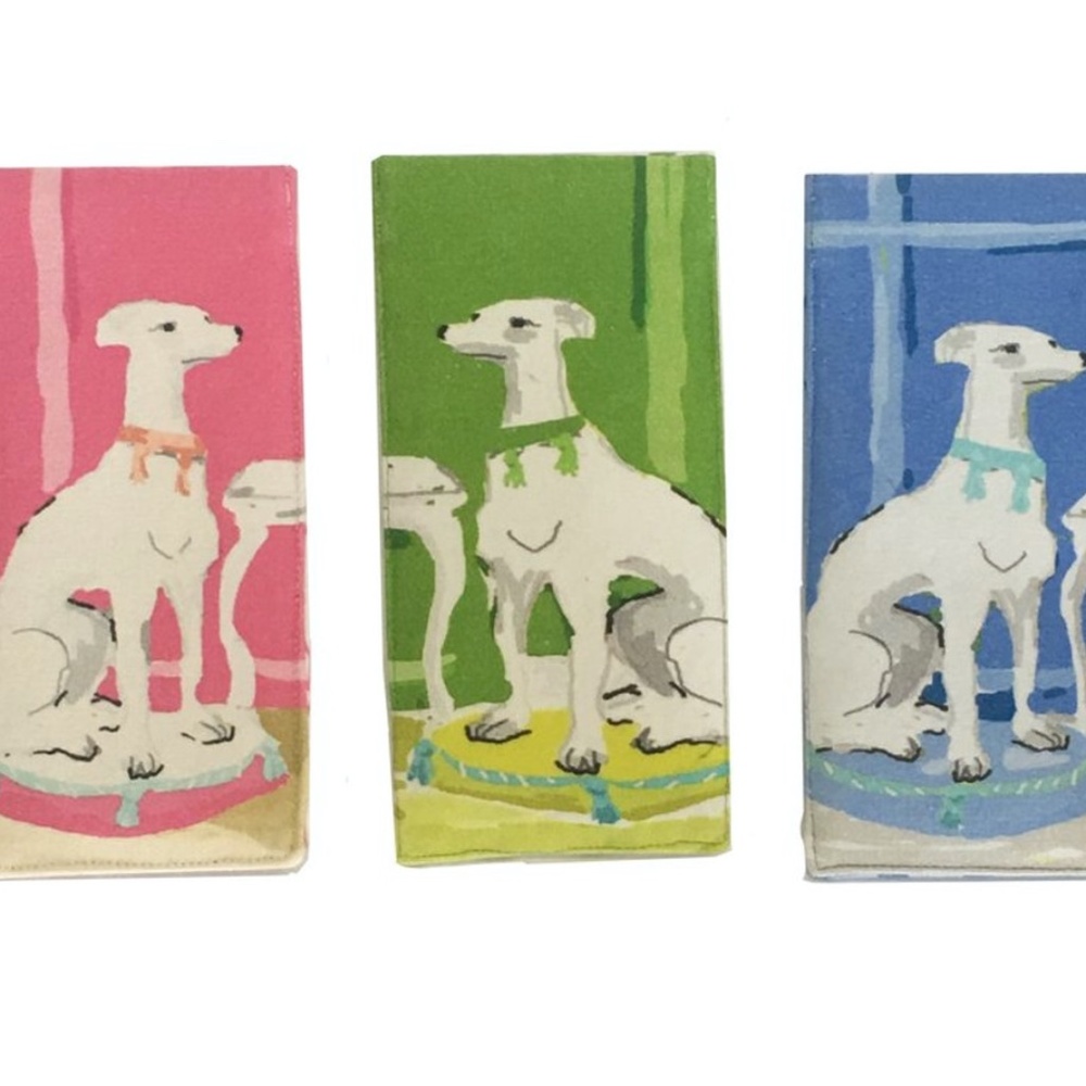 DANA GIBSON PINK EYE GLASS CASE